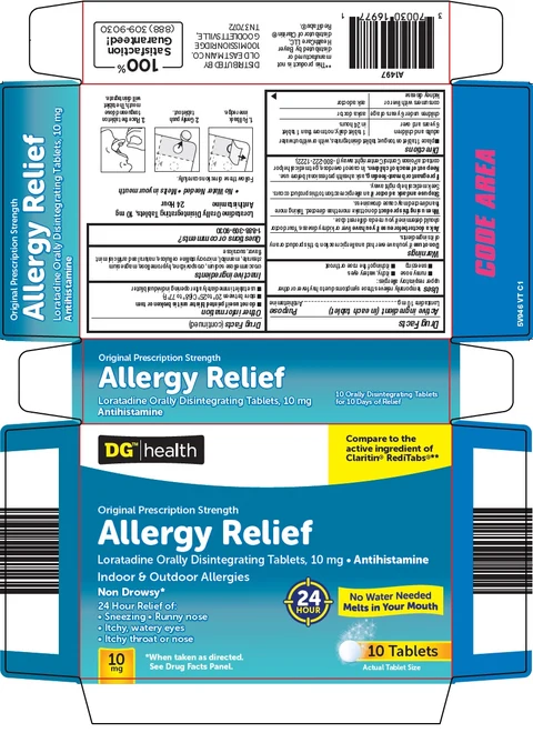 dg health allergy relief packaging