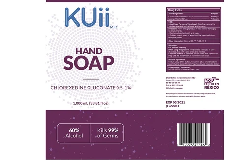 Hand Sanitizer packaging
