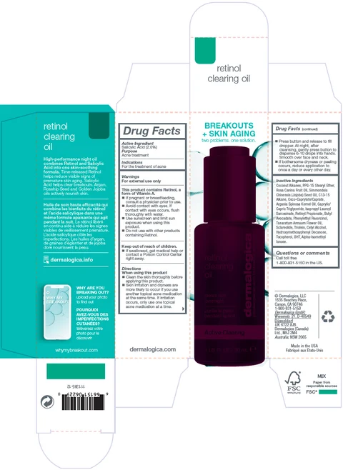 RETINOL CLEARING 포장