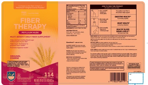 Rite Aid multihealthFiberNatural Fiber packaging