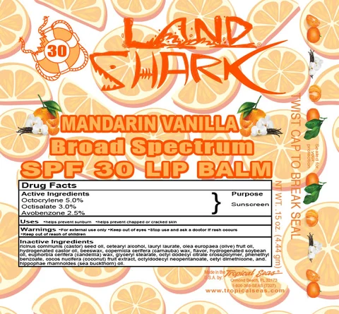 Land Shark SPF 30 packaging