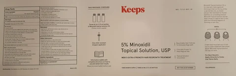 Keeps 포장