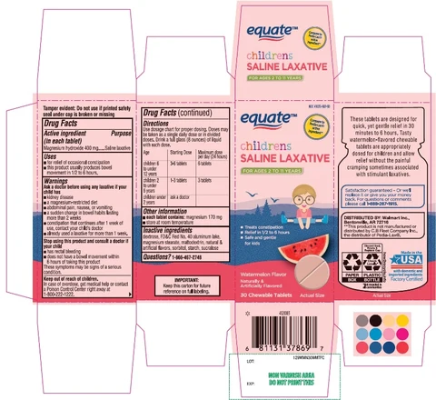 Childrens Oral Saline Laxative packaging