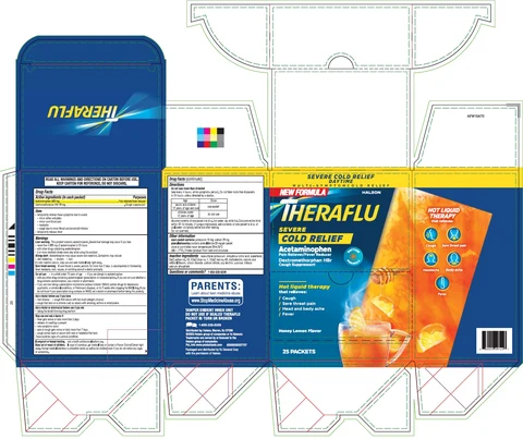 Theraflu Severe Cold Relief Daytime packaging