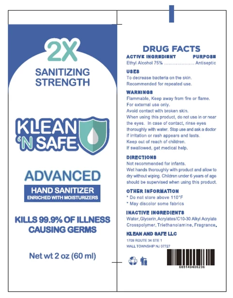 Hand Sanitizer packaging