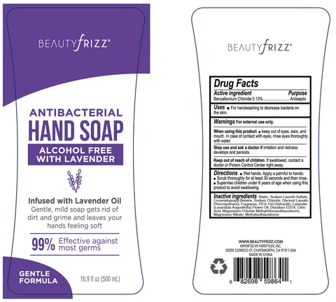Hand AntibacterialAlcohol Free with Lavender packaging
