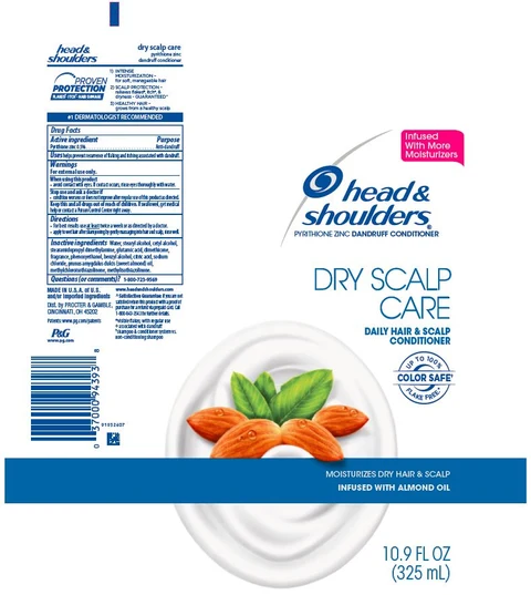 Head and Shoulders Dry Scalp CareHair and Scalp Conditioner packaging