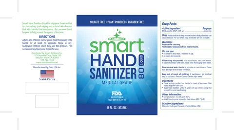 Hand Santizer packaging