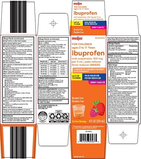 ibuprofenchildrens packaging