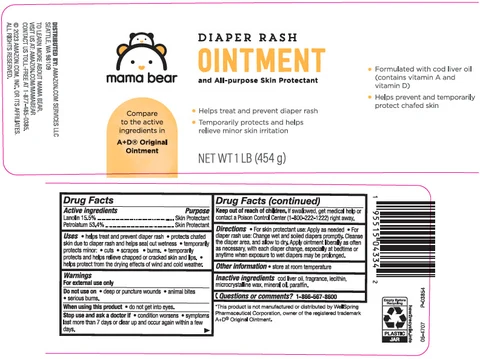mama bear DIAPER RASHSkin Protectant 포장