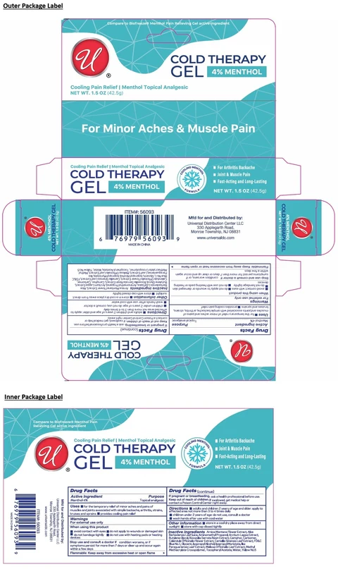 4% MENTHOL COLD THERAPY 포장