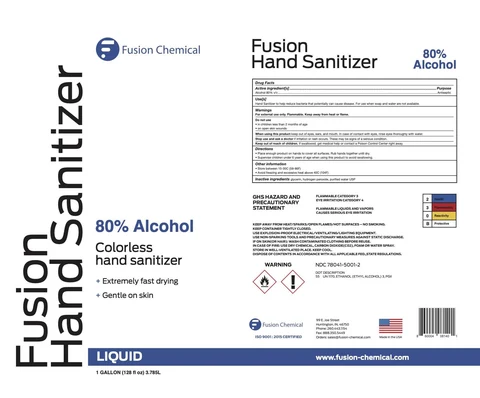 Hand Sanitizer packaging