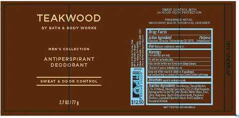 Bath and Body WorksTeakwood 포장