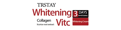 Trstay Whitening Vitc Collagen 포장