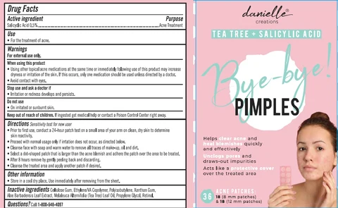 Bye-Bye Pimples packaging