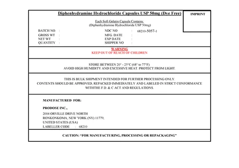 DIPHENHYDRAMINE HYDROCHLORIDE 포장