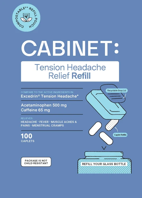 TENSION HEADACHE RELIEF 포장
