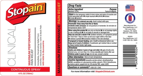 Stopain Clinical Continuous packaging