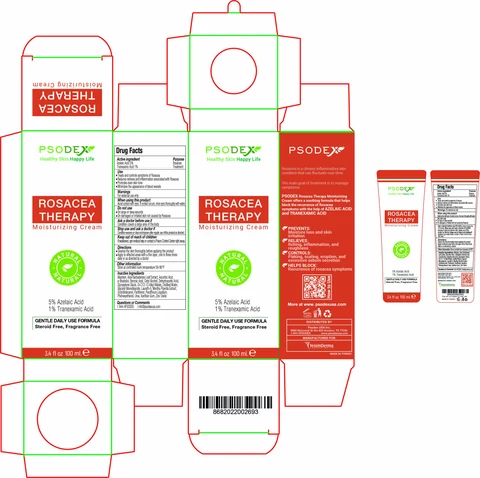 Rosacea TherapyMoisturizing packaging