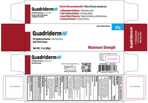 Quadriderm NF 포장