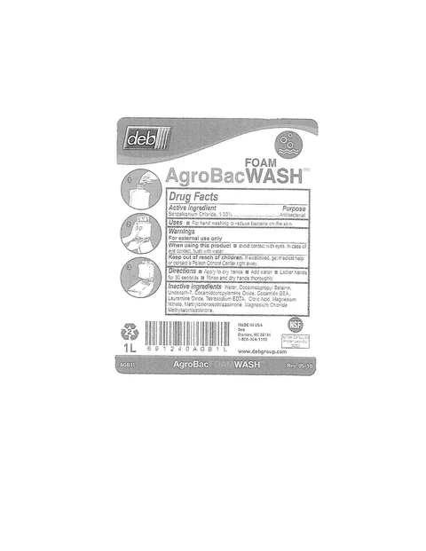 AgroBac Foam Wash 포장