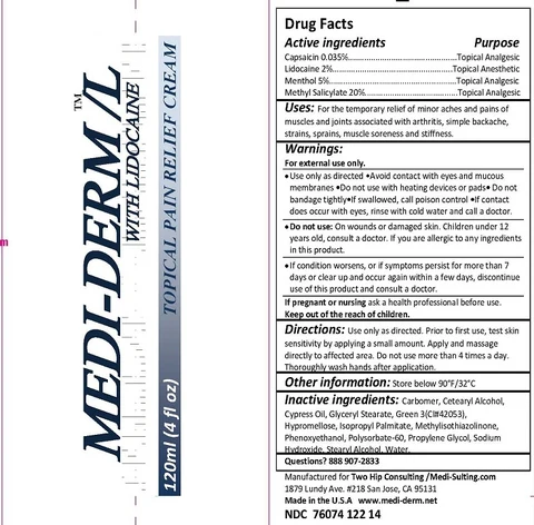 MEDI-SULTING TOPICAL PAIN RELIEF packaging