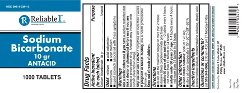 Sodium Bicarbonate 10 gr 포장