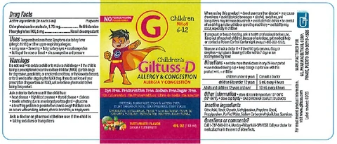 Childrens Giltuss D packaging