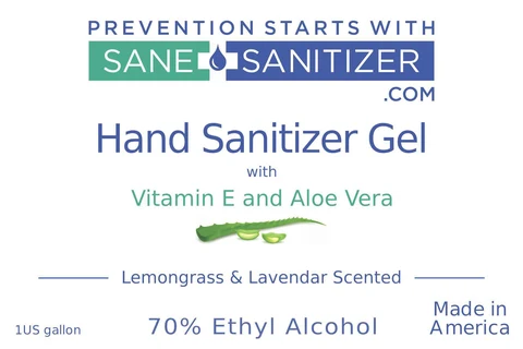 Hand Sanitizer packaging