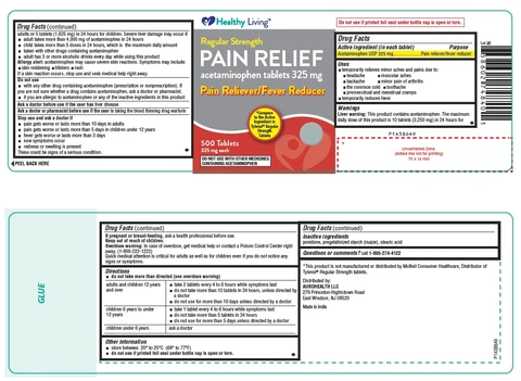 Acetaminophen Regular Strength 포장
