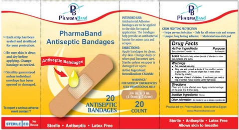 Antiseptic Bandages 포장