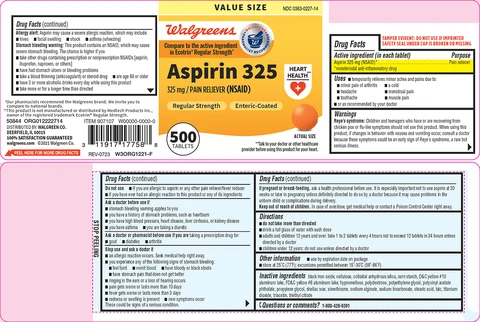 AspirinEnteric Coated, Regular Strength 포장