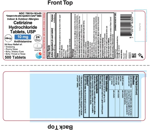 Cetirizine hydrochloride 포장