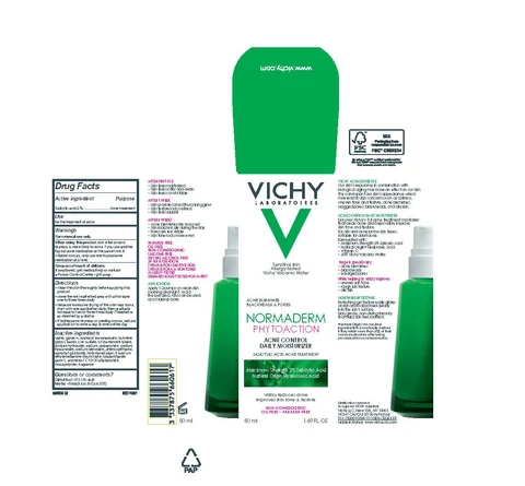 Vichy Laboratoires Normaderm Phytoaction Acne Control Daily Moisturizer 포장
