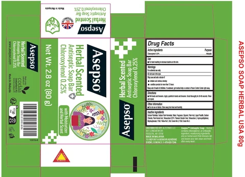 Asepso Herbal Scented Antiseptic 포장