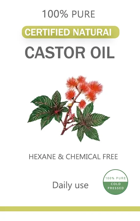 Certified Natural Castor Oil 포장