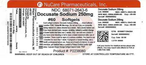 DOCUSATE SODIUM 포장