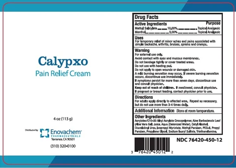 Calypxo Pain Relief 포장