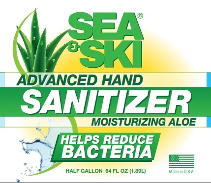 Sea and Ski Advance Hand Sanitizer 포장