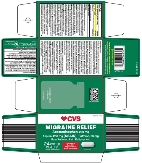 migraine relief 포장