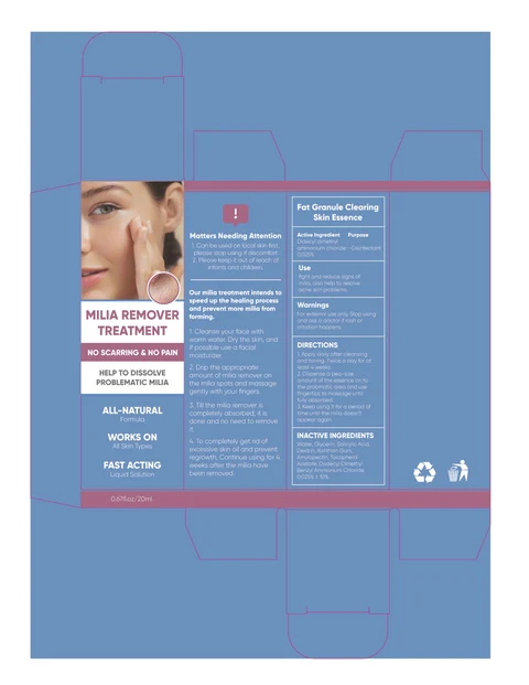 MILIA REMOVER TREATMENT 포장