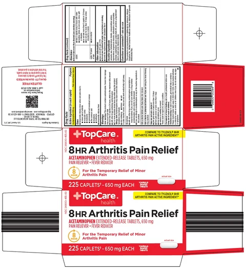 topcare 8 hr arthritis pain relief 포장