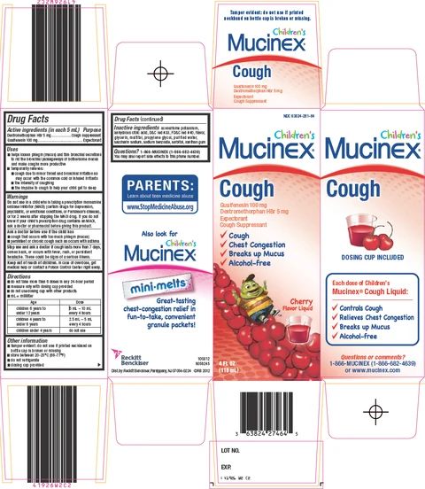 Childrens Mucinex Cough packaging