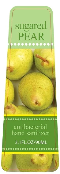 Sugared Pear Antibacterial Hand Sanitizer 포장