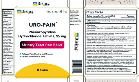 URO-PAIN 포장