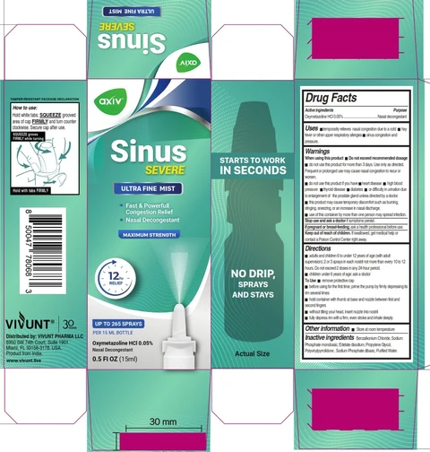 Sinus Severe Ultra Fine Mist 포장