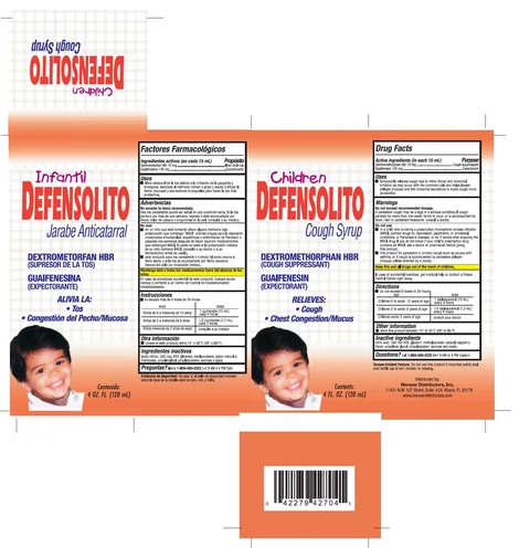 Defensolito Children Syrup 포장