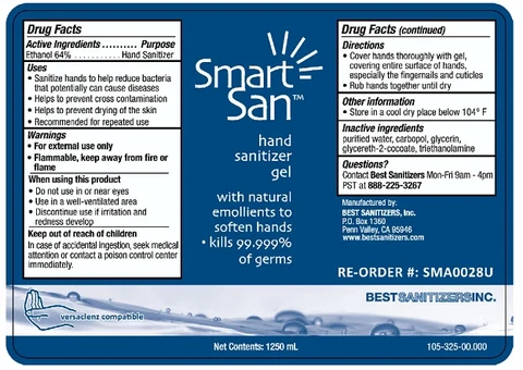 Smart San Hand Sanitizer 포장