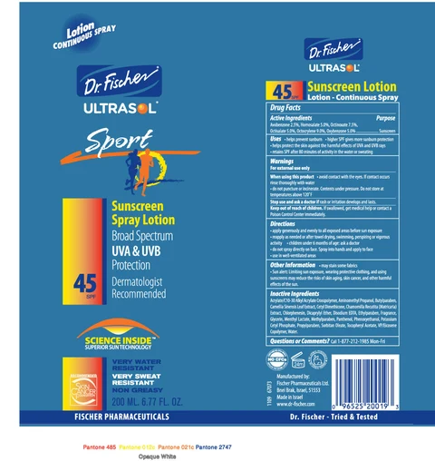 ULTRASOLSport Sunscreen 포장