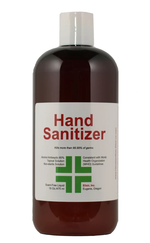 Hand Sanitizer packaging